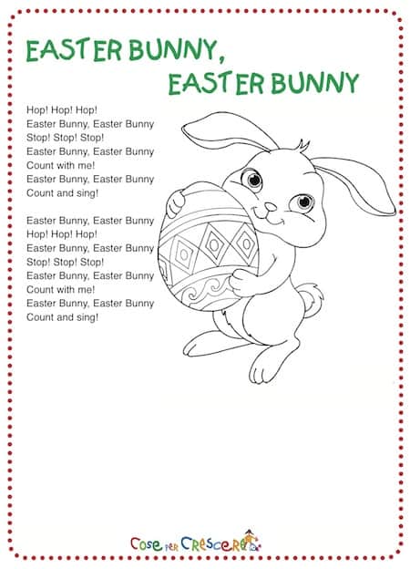 easter bunny canzone di Pasqua