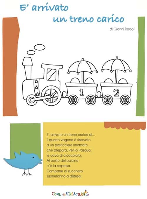 Poesia di Pasqua per bambini di Gianni Rodari