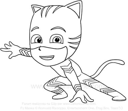 Disegni Dei Super Pigiamini Pj Masks Da Stampare Gratis E Da Colorare