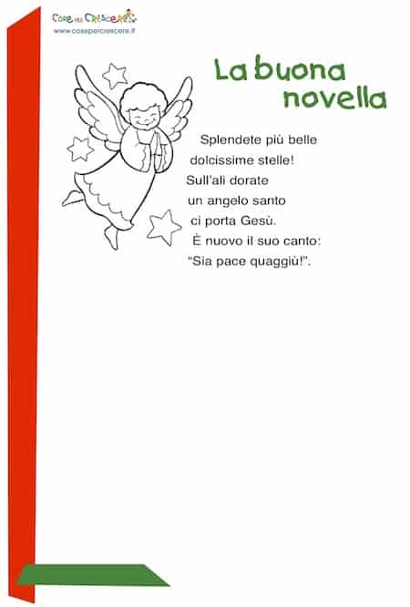 Poesie E Filastrocche Di Natale Scuola Primaria.La Buona Novella Poesia E Filastrocca Di Natale Per Bambini Primaria