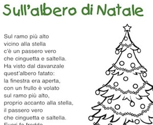 Poesie Di Natale Classe 4 Primaria.Sull Albero Di Natale Poesia Per Bambini Da Stampare Scuola Primaria