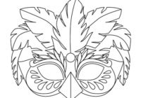 Maschere Di Carnevale Da Colorare Per Femmine