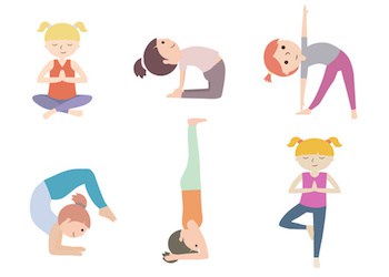 Le Posizioni Di Yoga Per Bambini Cose Per Crescere