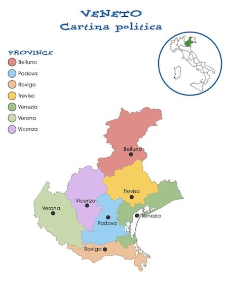 Risultati immagini per rovigo cartina veneto