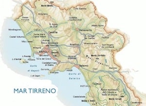 Cartina Della Campania