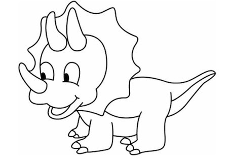 Disegni Di Dinosauri Da Colorare Immagini Di Dinosauri Da Stampare Gratuitamente