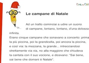 Le Campane Di Natale Dettato Per La Scuola Primaria Da Stampare Gratis