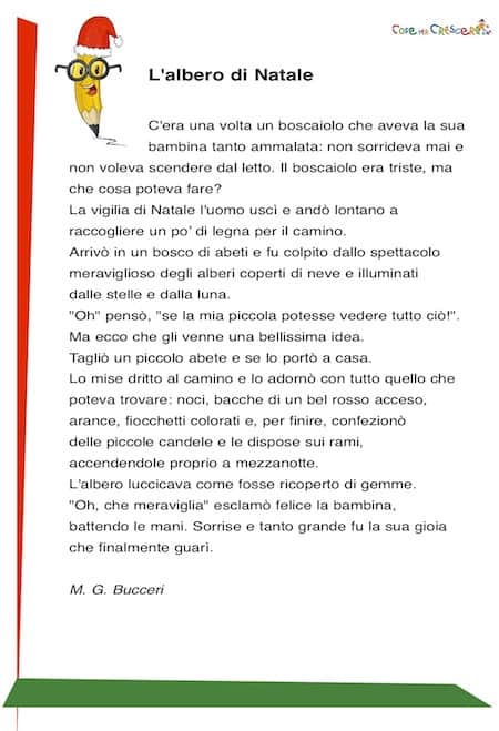 Dettato Su Natale Con Difficolta Miste Per La Scuola Primaria Da Stampare