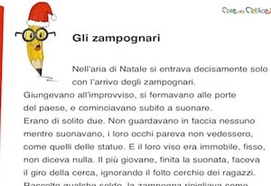 Zampognari Di Natale Disegni.Gli Zampognari Dettato Di Natale Per La Scuola Primaria Da Stampare Gratis