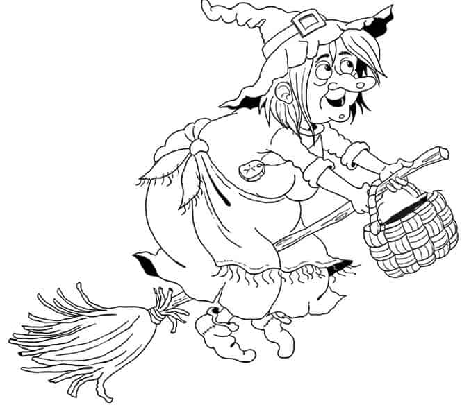 Disegni Della Befana Da Colorare Pronti Da Stampare Gratis My Xxx Hot