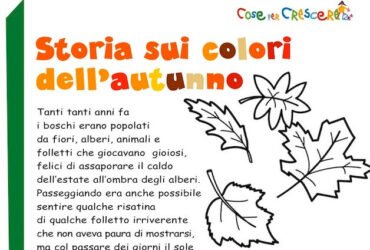 Storia sui colori dell'autunno