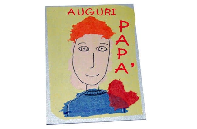 Primo biglietto per la festa del papà 2025, personalizzato, ricordo in bambù inciso per neo-papà, regalo per traguardo per orsetto e nonno, papavero - Italia