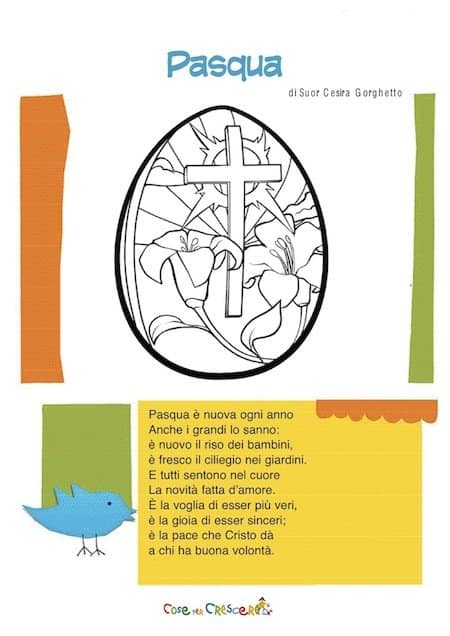 Poesia di Pasqua per bambini