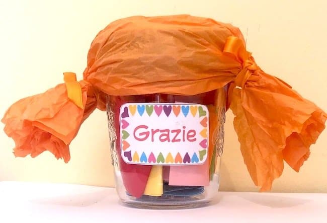 Grazie maestra: un regalo dai bambini per la fine dell'anno scolastico