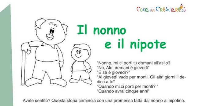 Il nonno e il nipote: storia per bambini