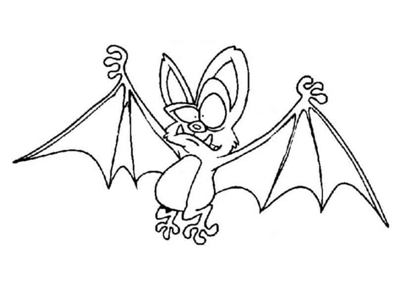 Pipistrello disegno halloween