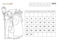 Calendario 2023 per bambini