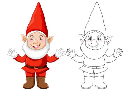 Gnomo Di Natale In Feltro - Cartoleria Online Taccuini - 10