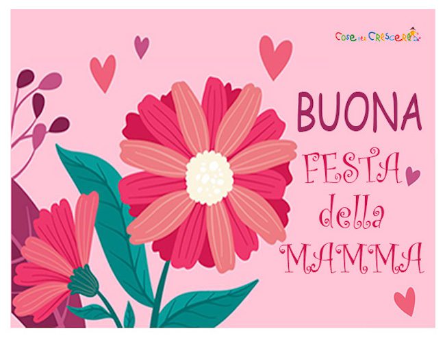 Biglietto da stampare per la Festa della mamma