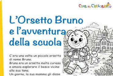 Storia per il primo giorno di scuola elementare