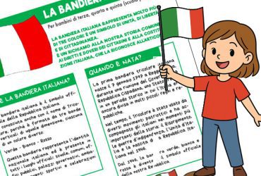 Scheda didattica bandiera italiana scuola primaria