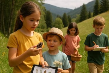 Caccia alla natura: attività per bambini
