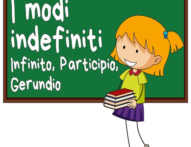 I modi indefiniti dei verbi scuola primaria