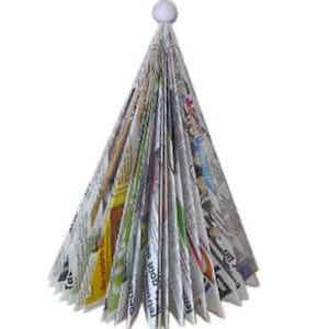 Albero di Natale di carta