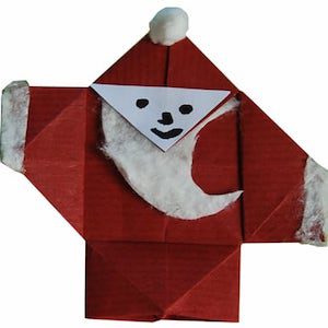 Babbo Natale origami