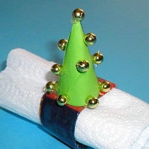 Portatovagliolo natalizio