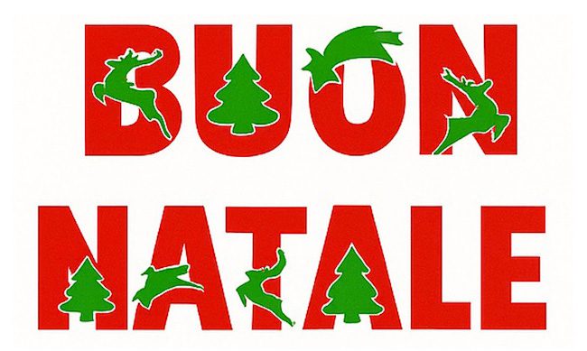 Scritta Buon Natale