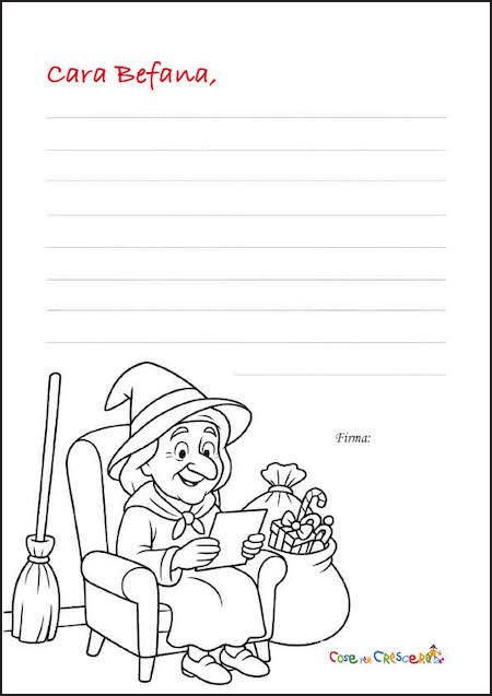 Lettera Befana modello 7