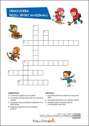 Scheda 1 Olimpiadi Invernali