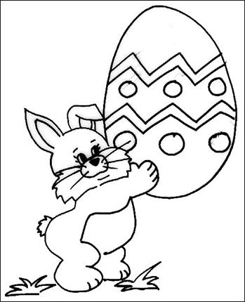 Uova di Pasqua da colorare - 10