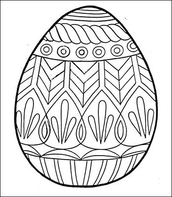 Uova di Pasqua da colorare scuola dell'infanzia - 6