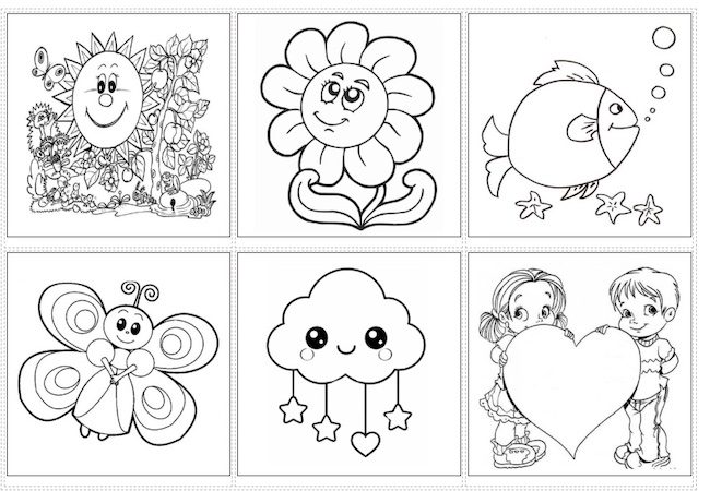 disegni da colorare per bambini pronti da stampare gratis