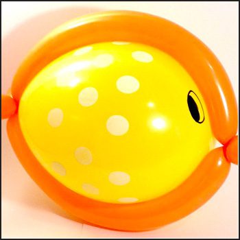 pesce palla lavoretto mare per bambini