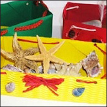 scatola dei ricordi estate lavoretto per bambini