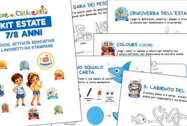 Schede estive da stampare per bambini di 7 e 8 anni con giochi educativi