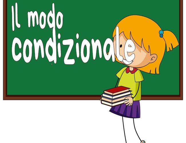 Scheda sul modo condizionale per la scuola primaria con spiegazione, esempi ed esercizi da stampare.
