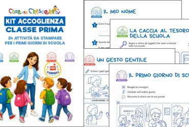 Kit Accoglienza Classe Prima con 24 attività da stampare per i primi giorni di scuola primaria